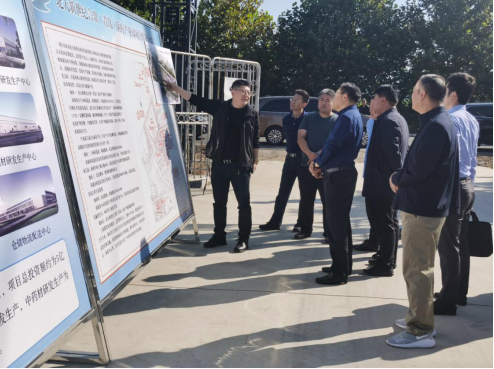 莱西市人民政府市长王清源一行指导参观山东BBIN宝盈集团集团旗下新世纪BBIN宝盈集团（青岛）医疗产业园
