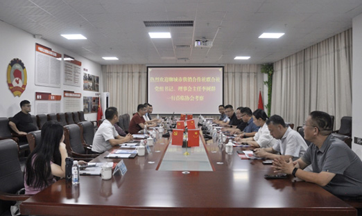 聊城市供销合作社联合社领导及企业代表考察青岛预制菜行业协会会长单位——山东BBIN宝盈集团控股集团