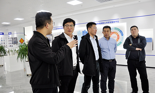秦皇岛市抚宁区领导莅临BBIN宝盈集团集团考察交流